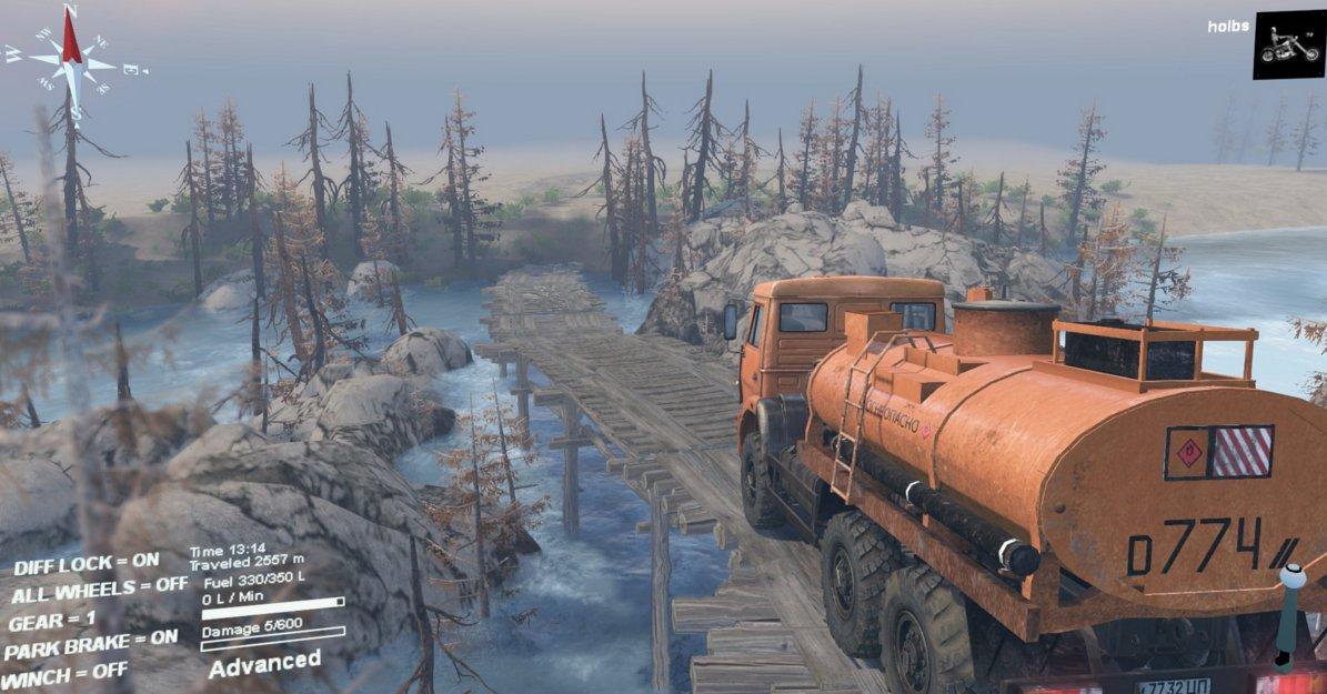 карта "Shuda-Cuda-Wuda" для Spintires 03.03.16