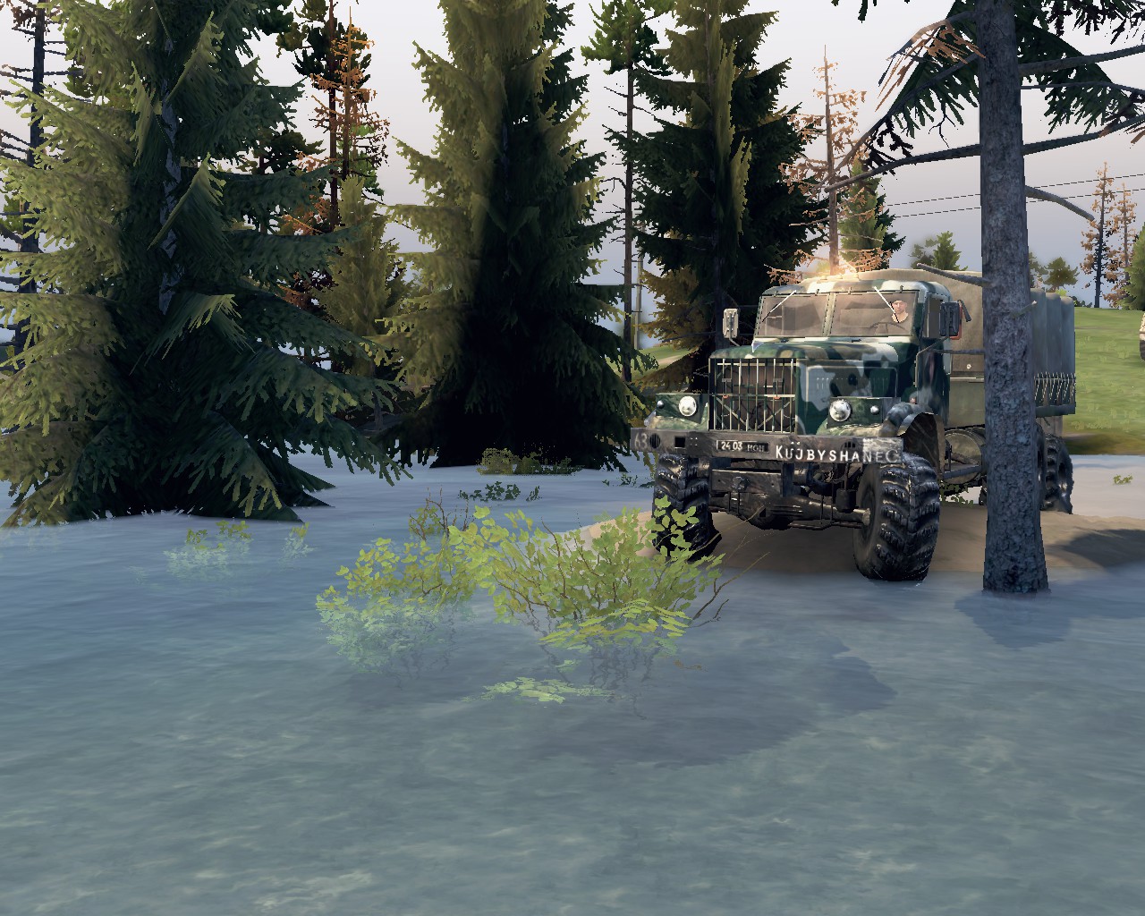 карта "Potop Pacific" для Spintires 03.03.16