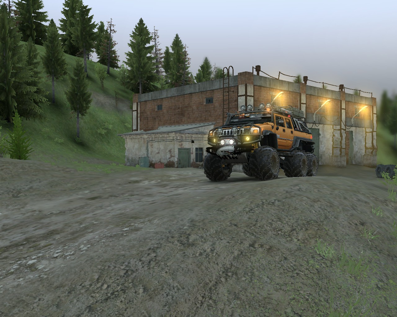 карта "ProjectTwo" _v.4 для Spintires 03.03.16