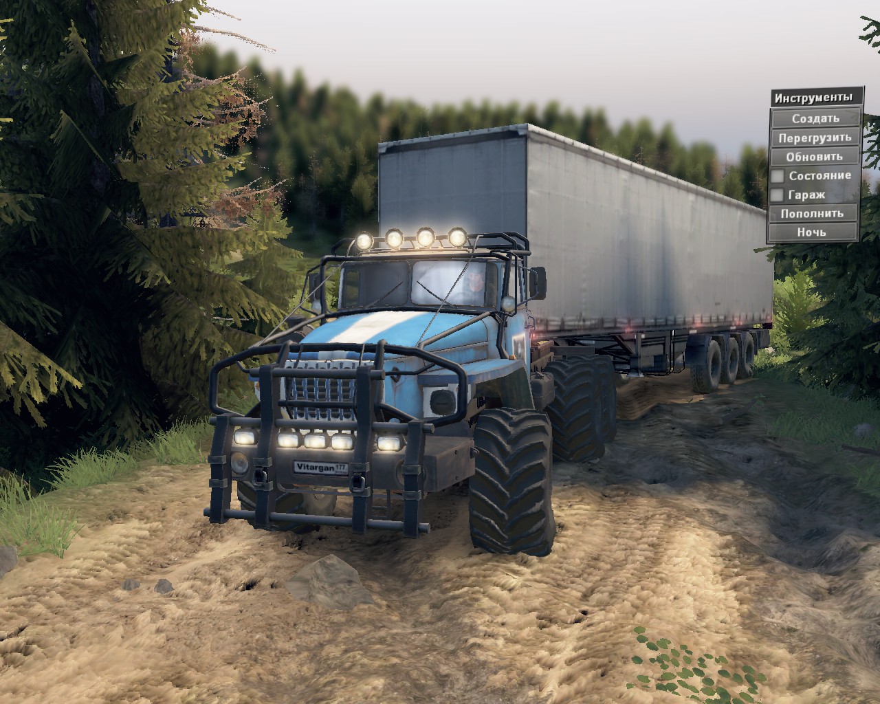 Урал 4320 10 Vitargan177 для Spintires 03.03.16