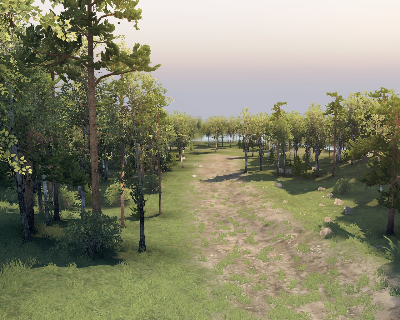 Карта "LIFE LINE" для Spintires 03.03.16