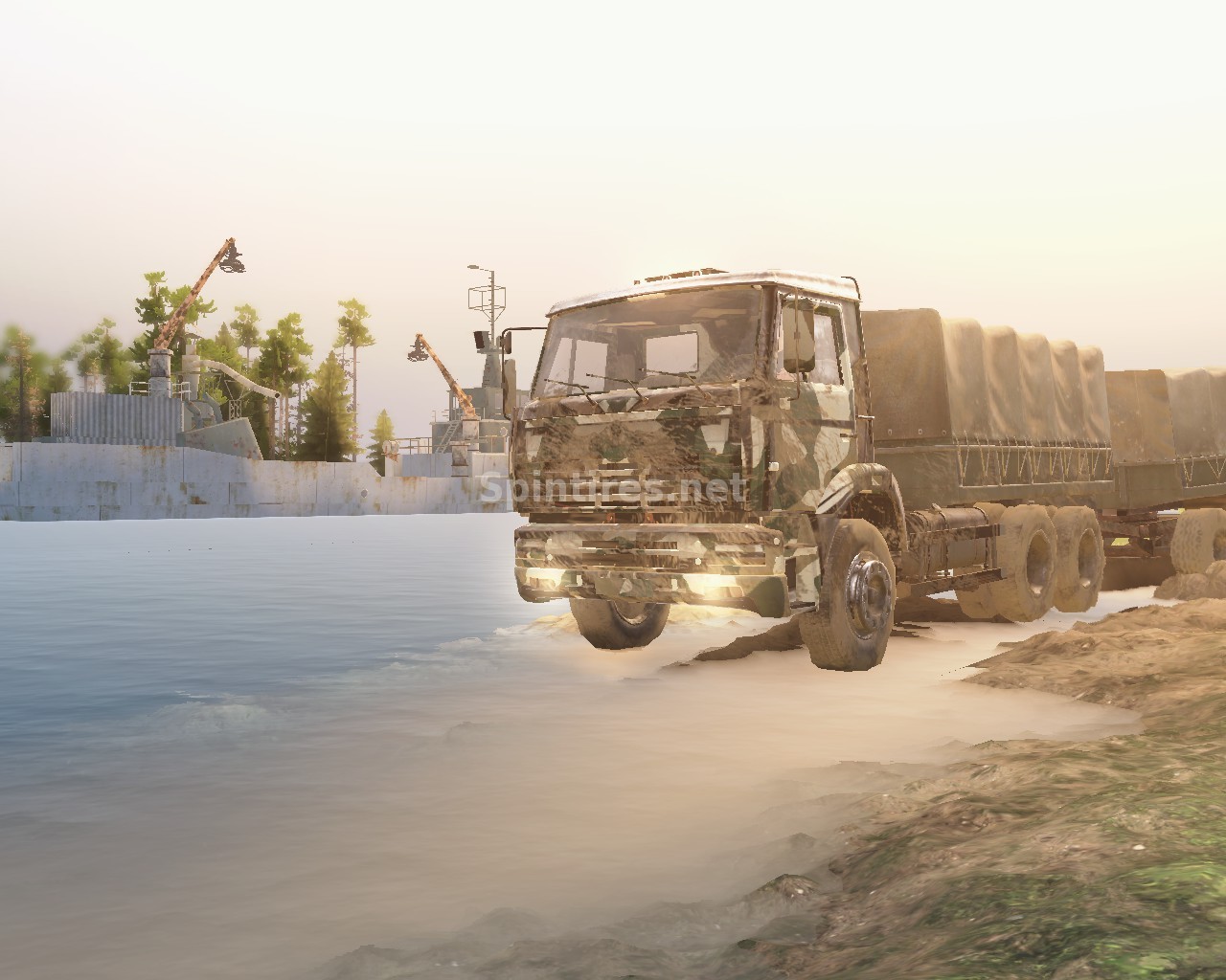 карта "Open pit mine" для Spintires 03.03.16