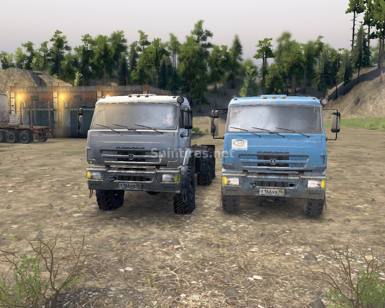 Мод КамАЗ 44108/43118/6350 v_01.05.16 для Spintires 03.03.16