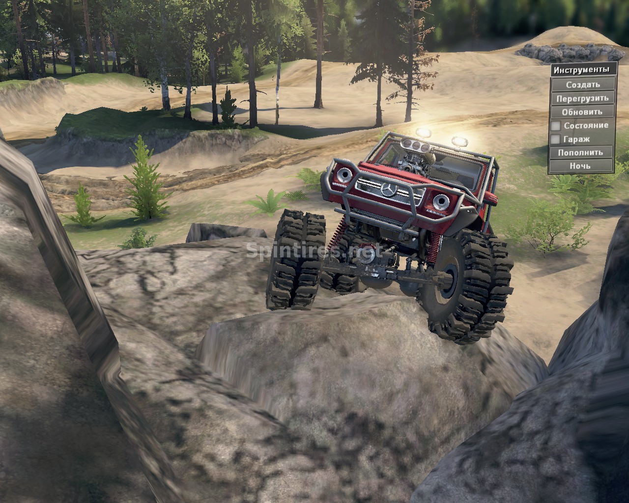 Mercedes G BOG BEAST для Spintires 03.03.16