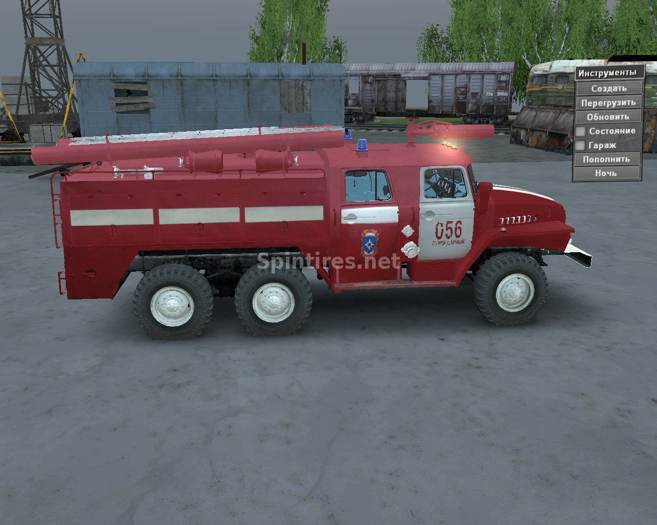 Урал-43202 АЦ-40 для Spintires 03.03.16