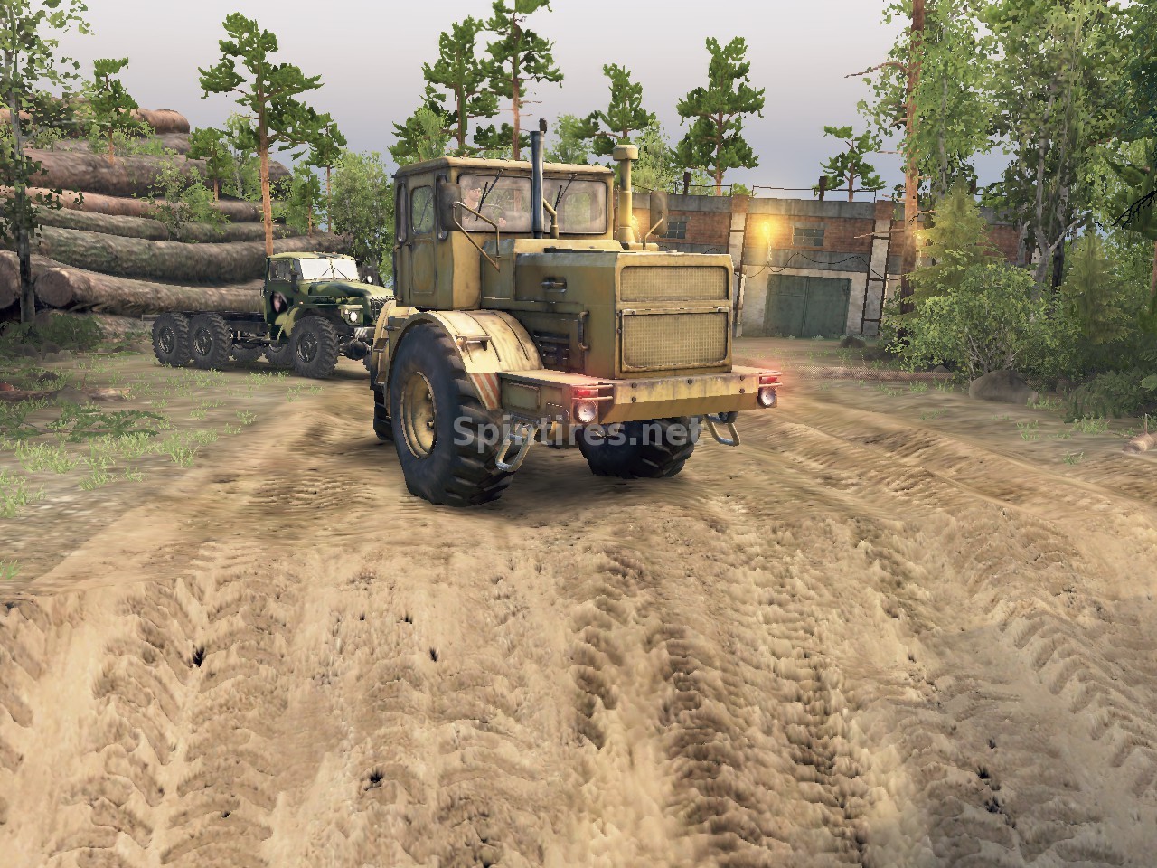 карта "Змея-2" для Spintires 03.03.16