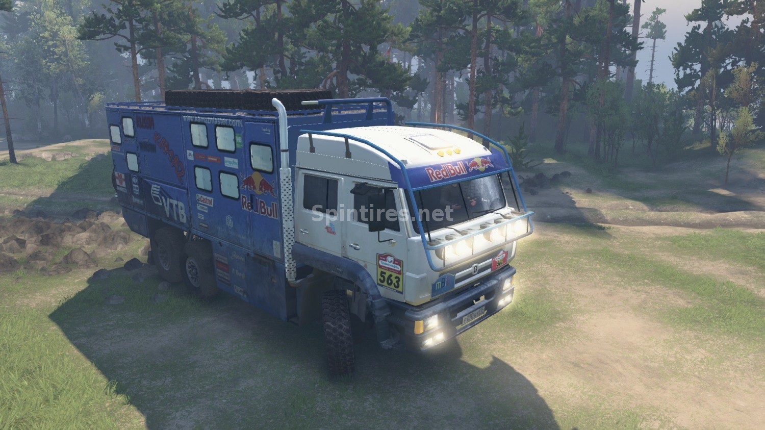 Камаз 4911и 635050 для Spintires 03.03.16