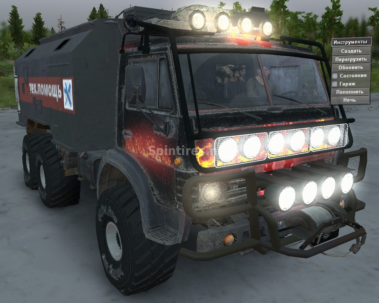 КамАЗ-4310 v.14.05.16 для Spintires 03.03.16