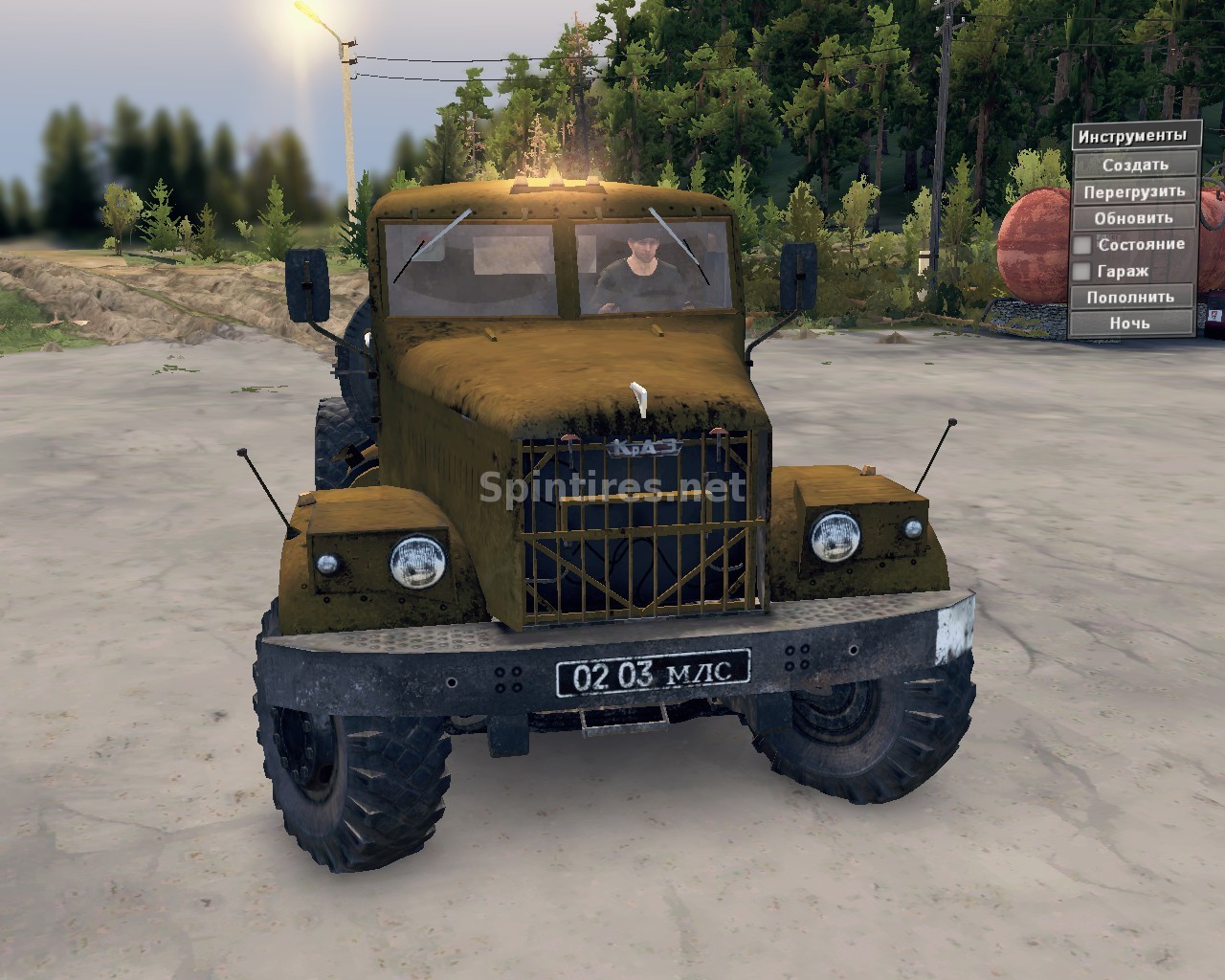 Kraz 258 SGS v.18.05.16 для Spintires 03.03.16