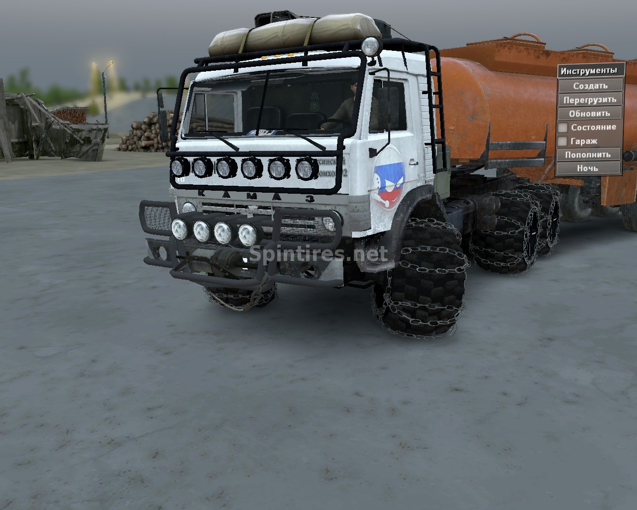 Камаз-43114 SGS v.18.05.16 для Spintires 03.03.16