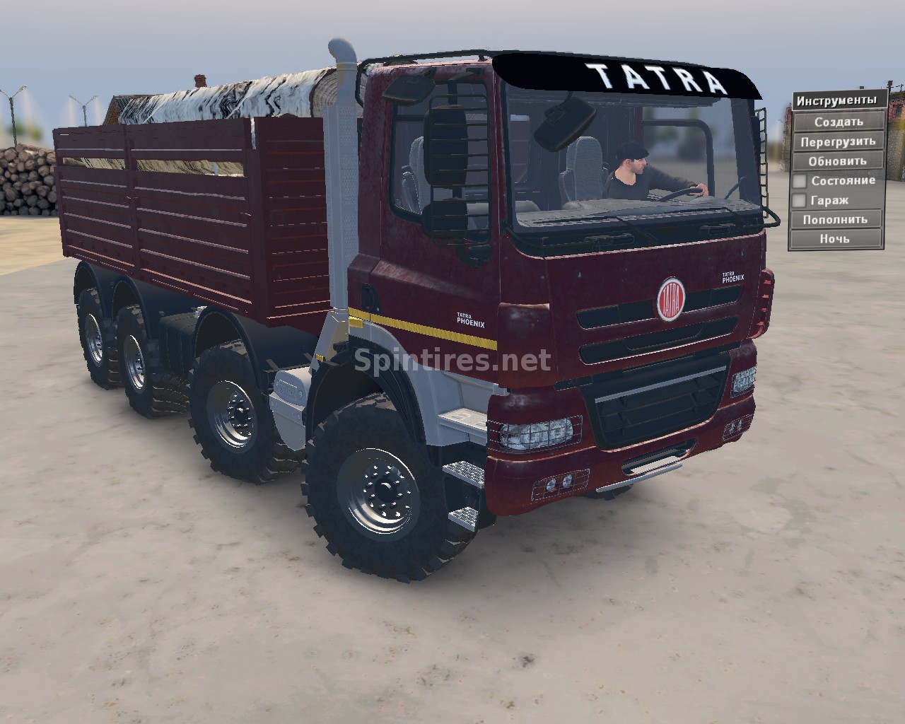 TATRA 158 8x8 Custom Phoenix v.19.05.16 для Spintires 03.03.16