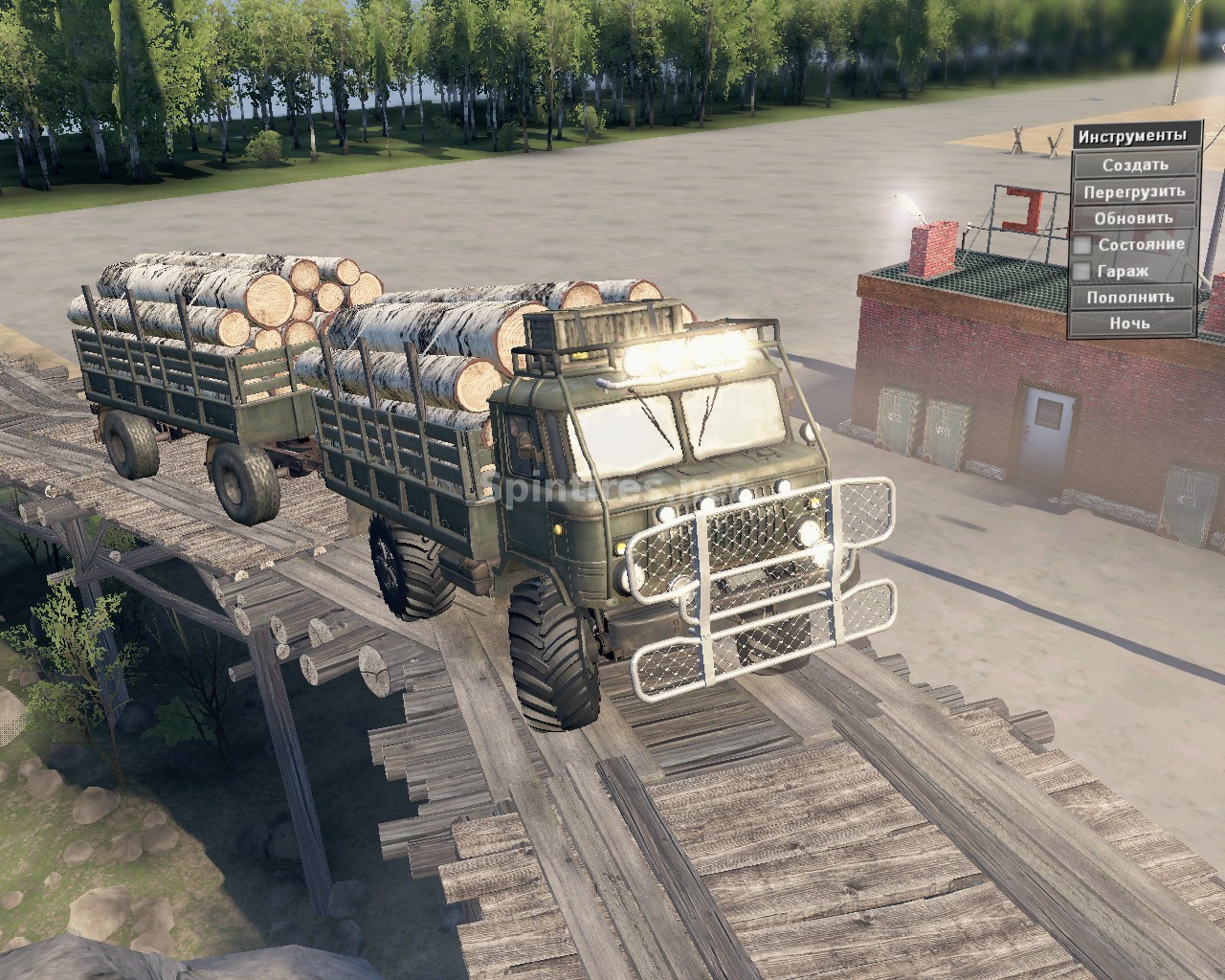 Газ-66 v.20.05.16 для Spintires 03.03.16