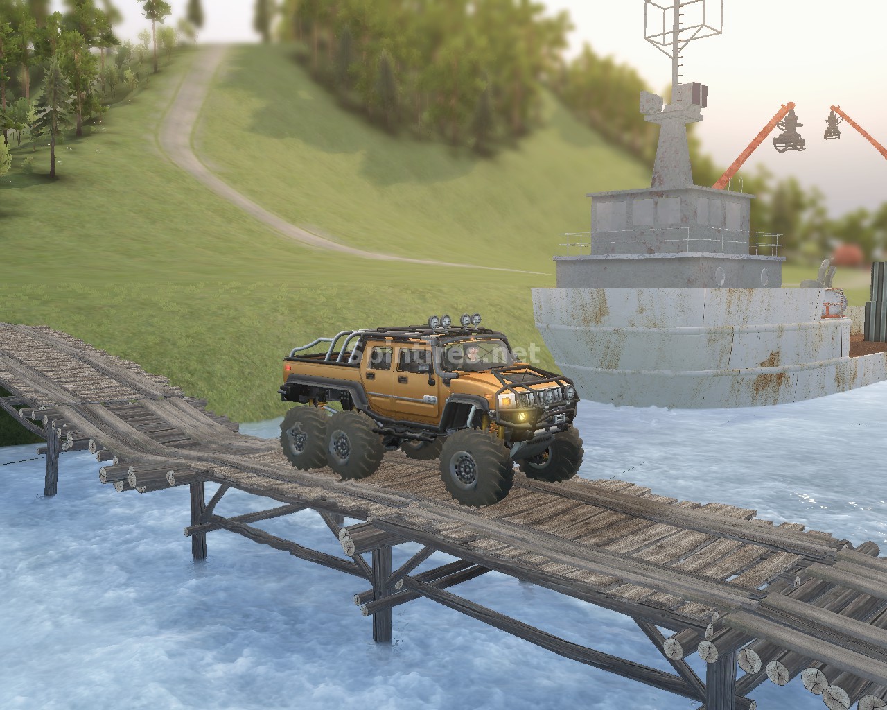Карта "Новая Земля " для Spintires 03.03.16
