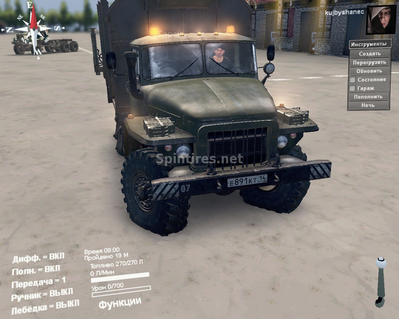 Урал 375  v.Финал для Spintires 03.03.16