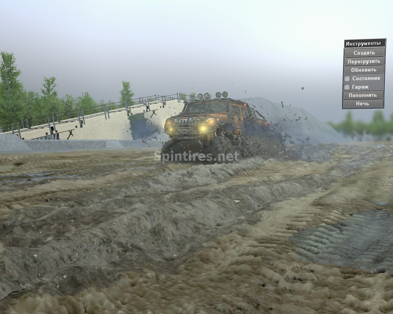 "Больше брызг грязи" для Spintires 03.03.16