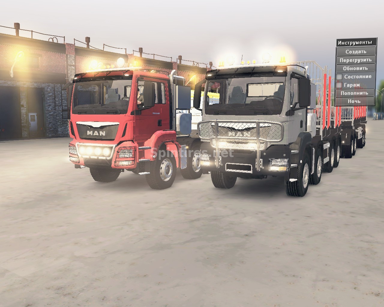 MAN TGS-41.480 v.26.05.16 для Spintires 03.03.16