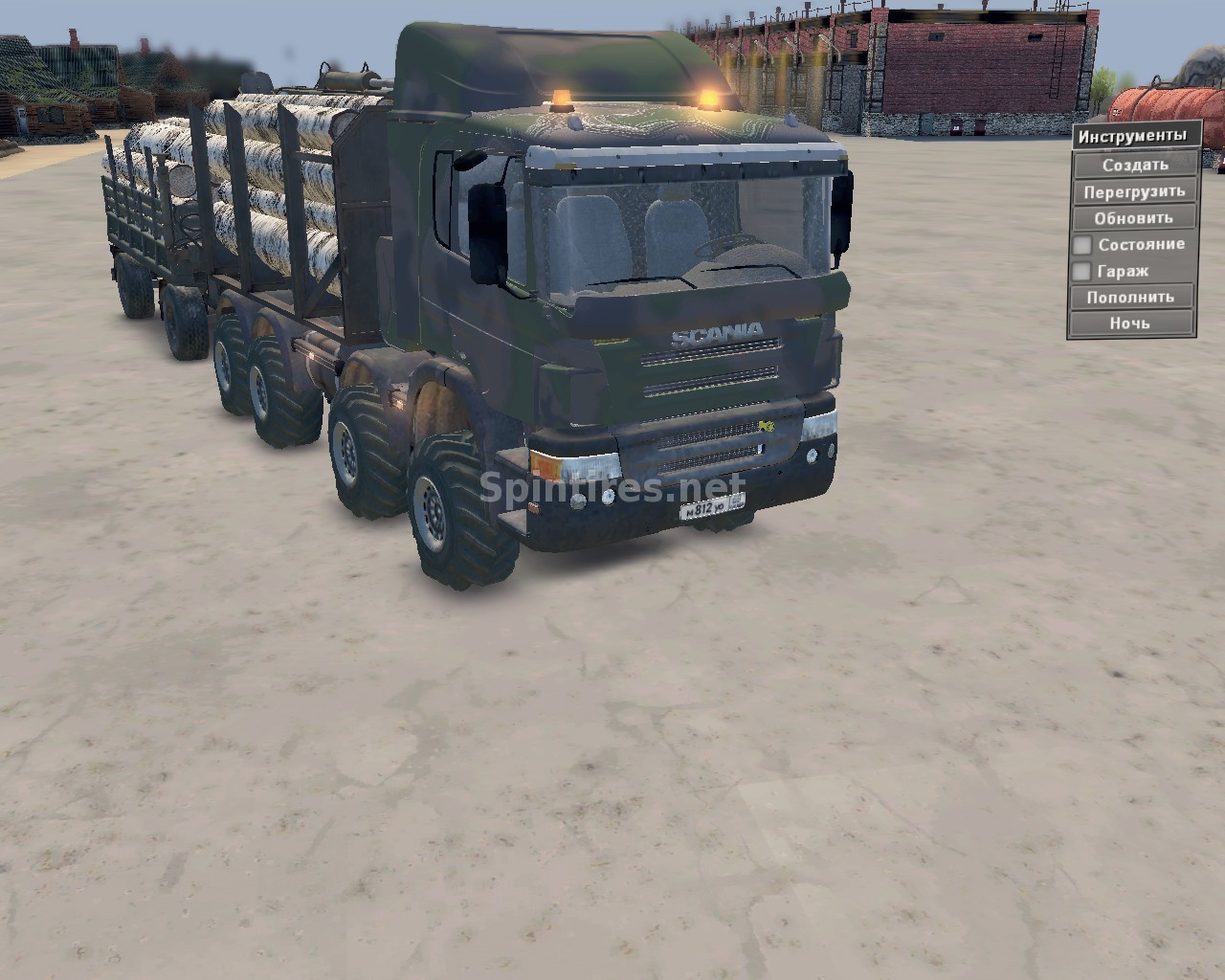 "Scania 8X8" для Spintires 03.03.16