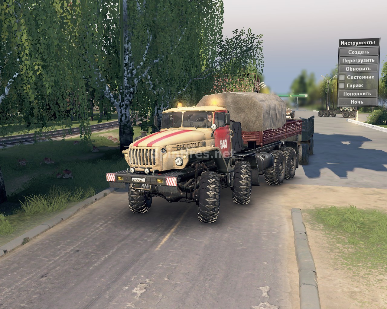 Урал-6614 v.01.06.16 для Spintires 03.03.16