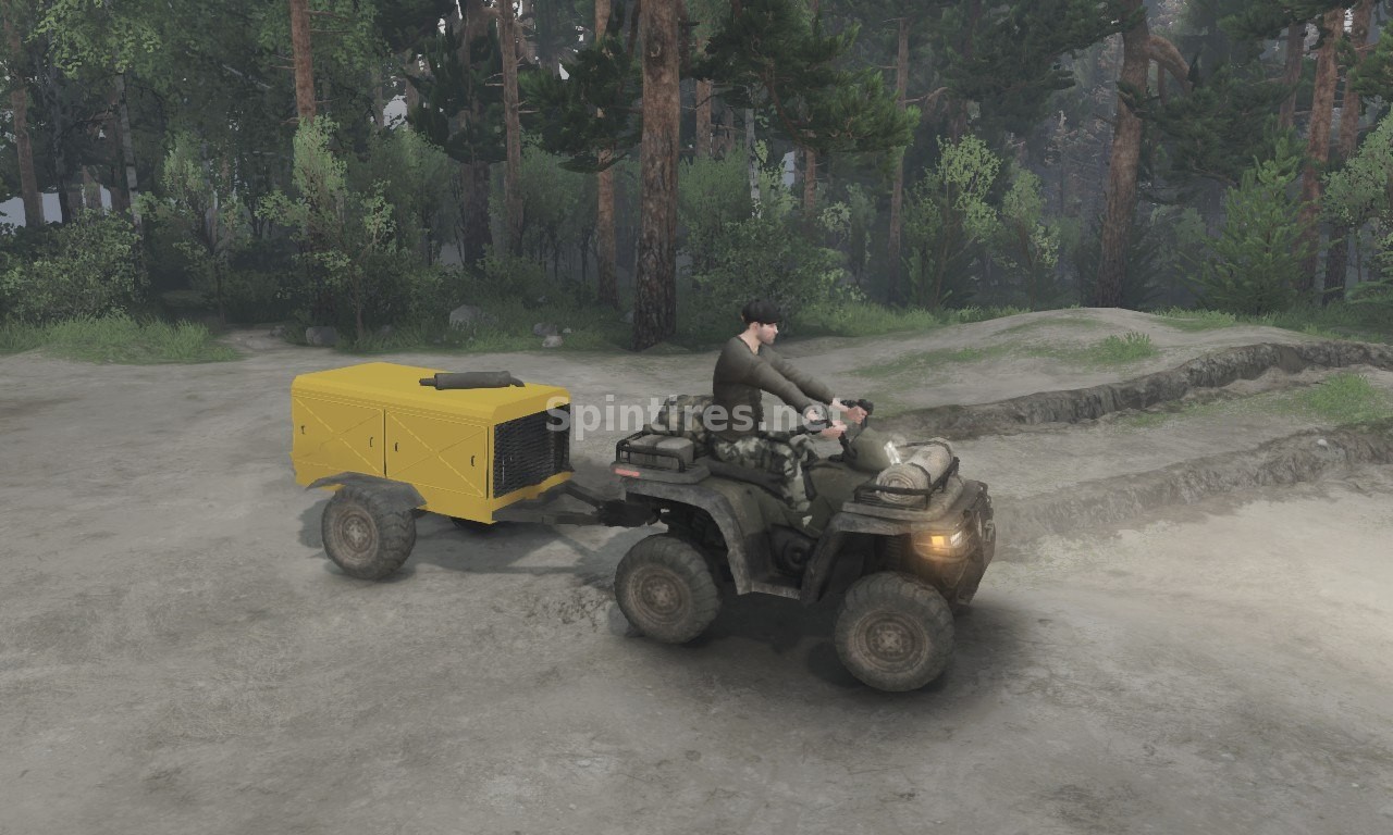 Квадроцикл ATV-1 для Spintires 03.03.16