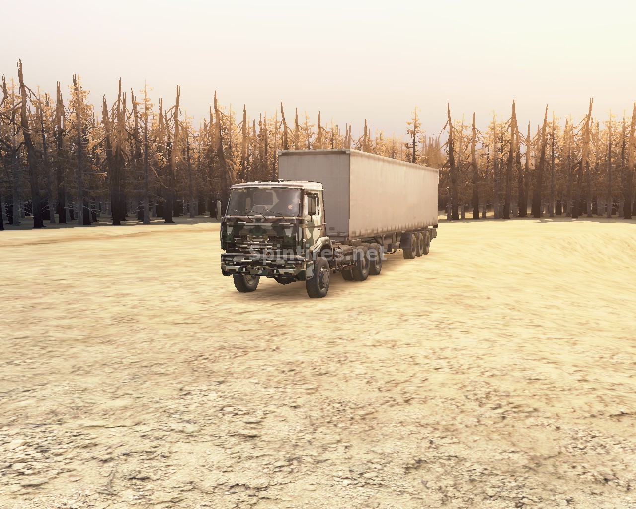 Карта "Отравленная земля" v.2.1 для Spintires 03.03.16