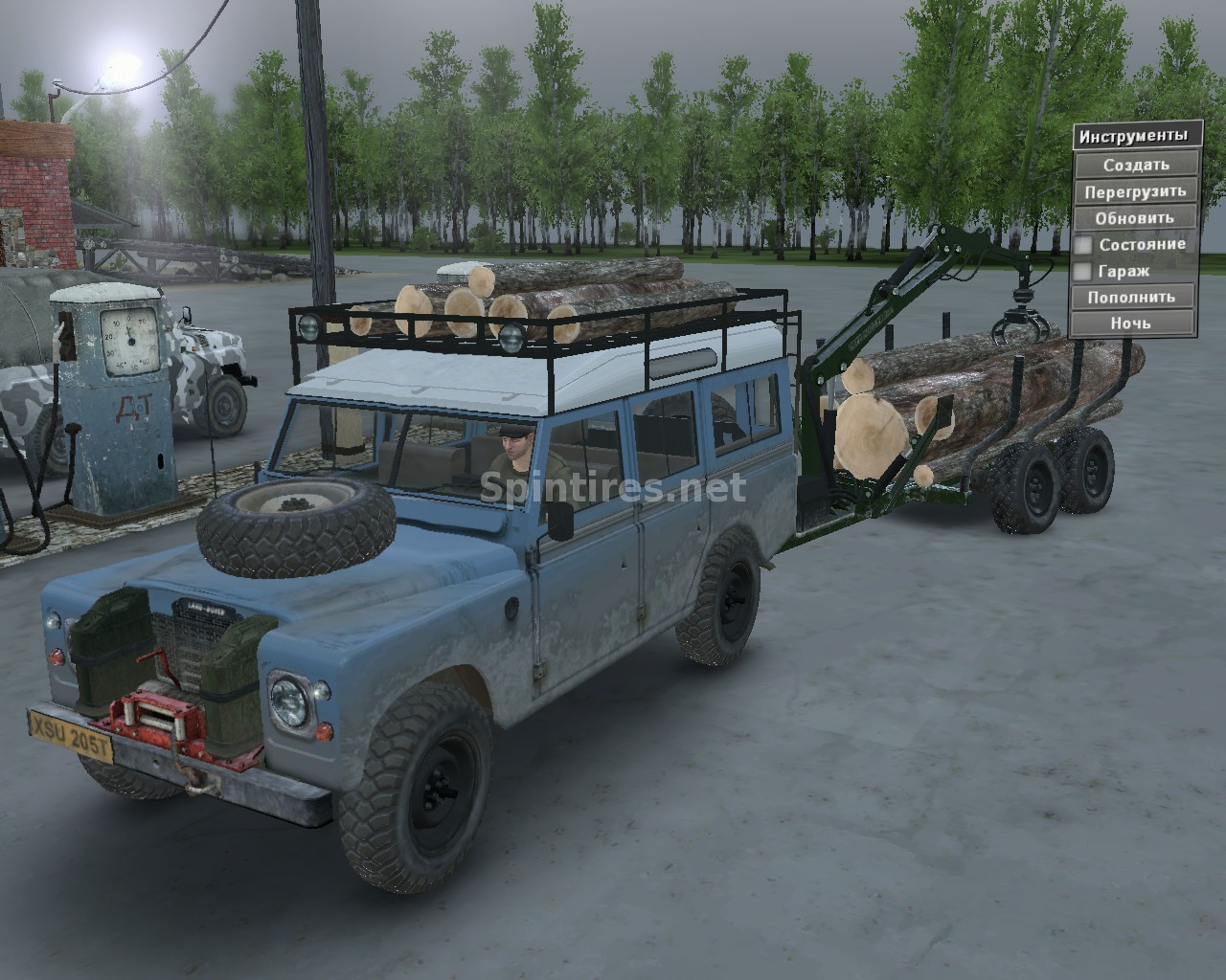 "Land Rover series III" v.29.05.16 для Spintires 03.03.16