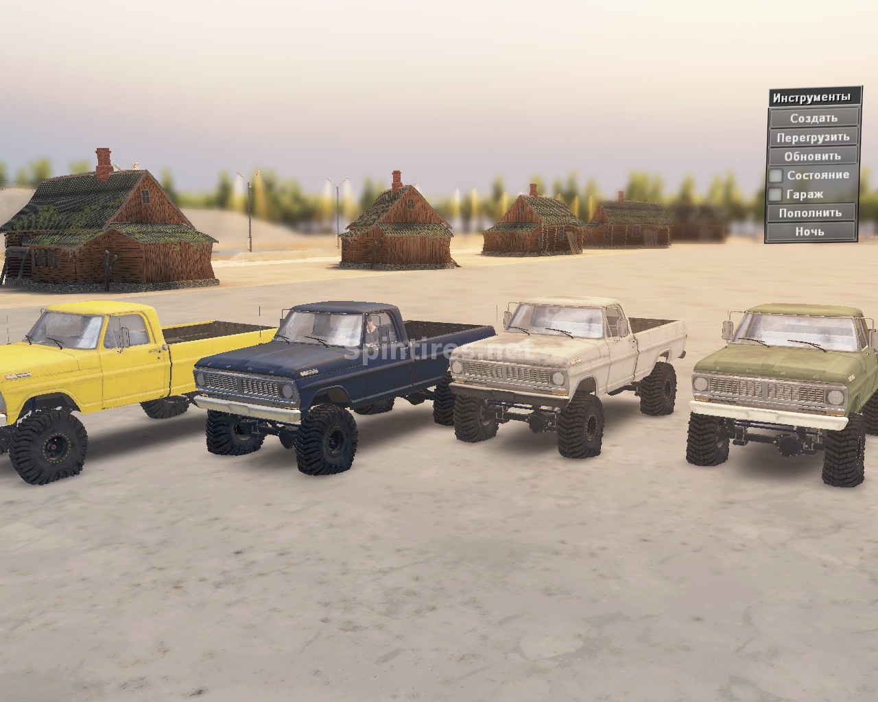 Ford F250 72 4x4 v.04.06.16 для Spintires 03.03.16