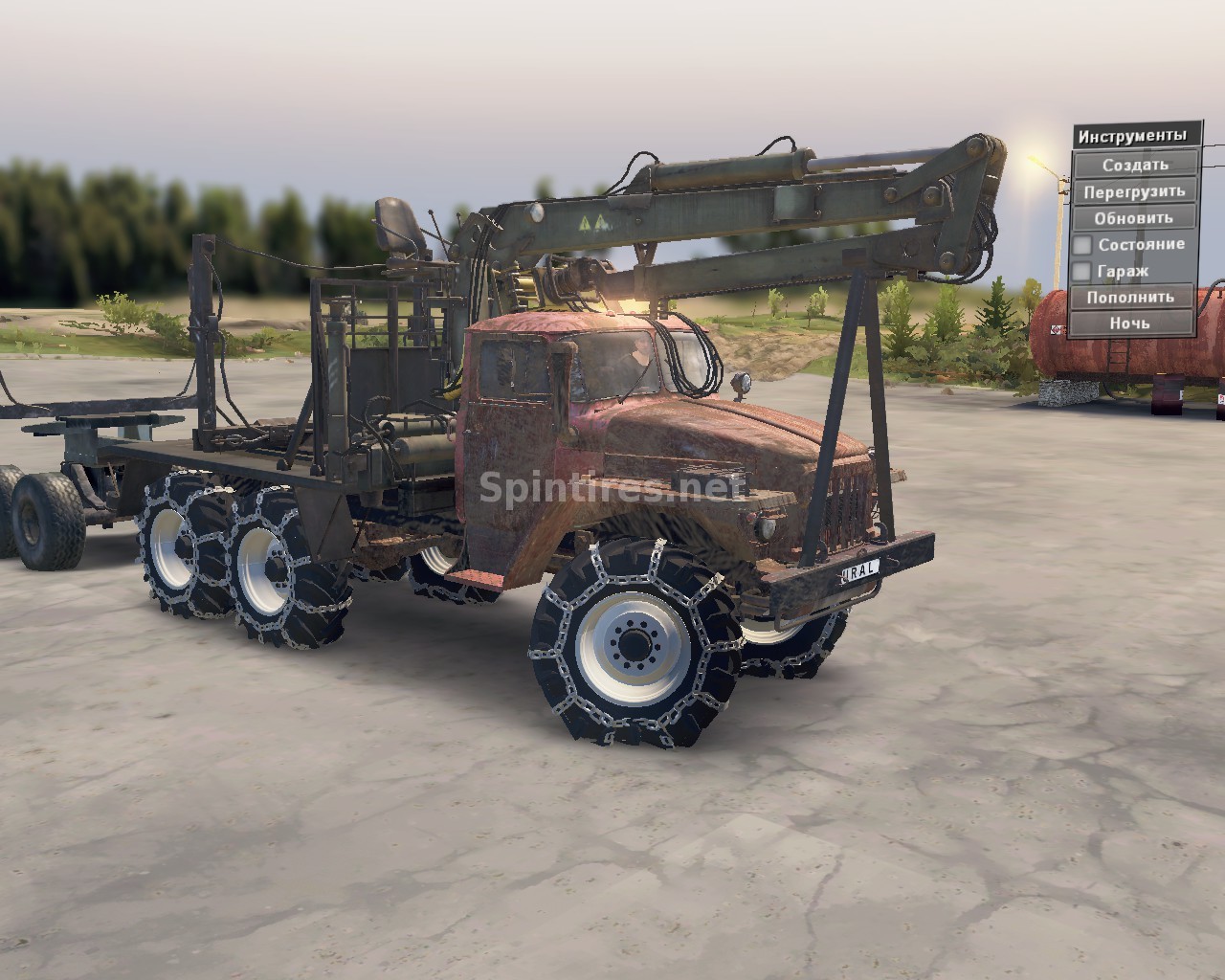 Урал-375 для Spintires 03.03.16