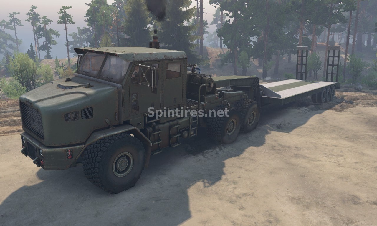 Oshkosh M1070 HET для Spintires 03.03.16