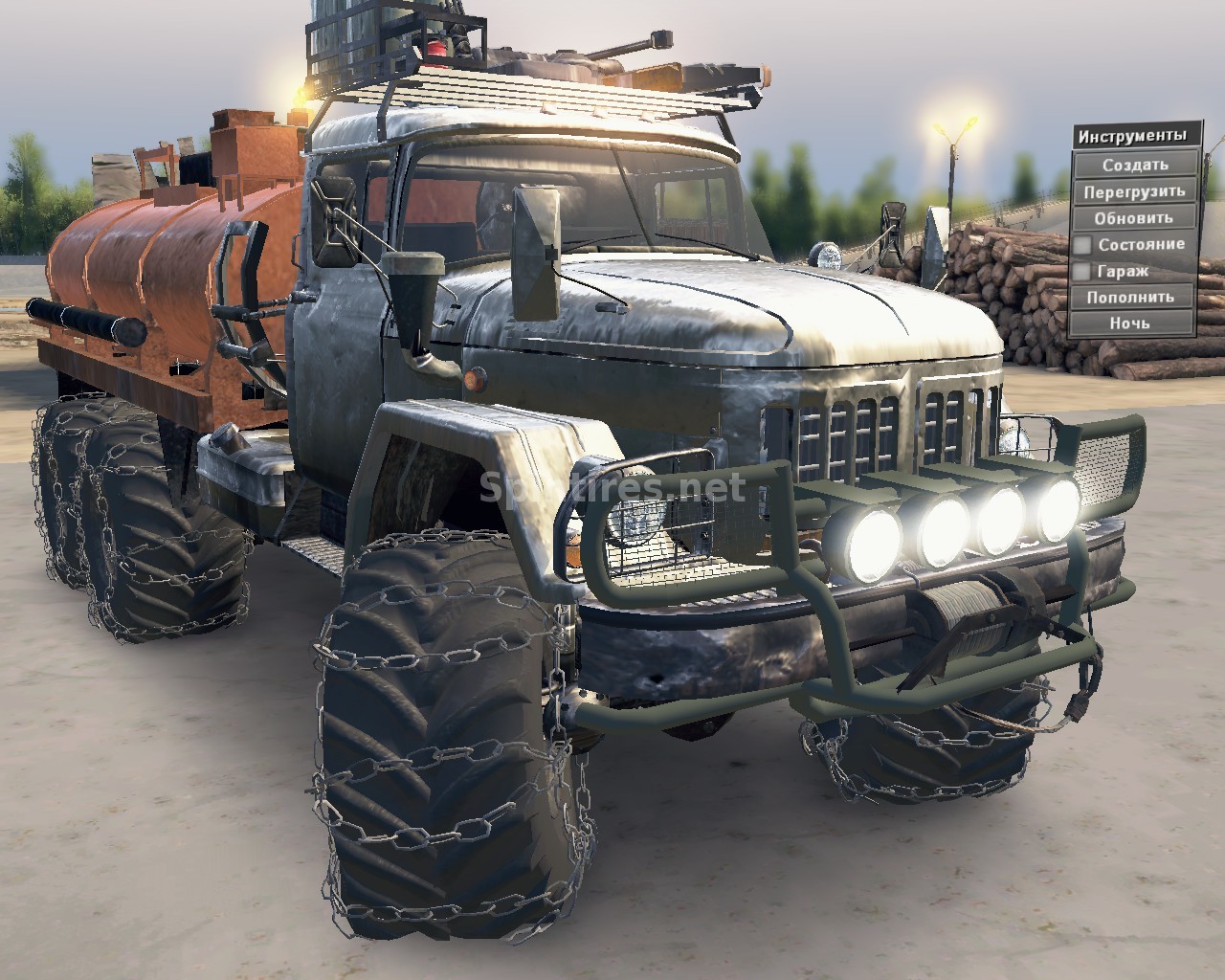 "ЗиЛ-131А KUB" v.30.05.16 для Spintires 03.03.16