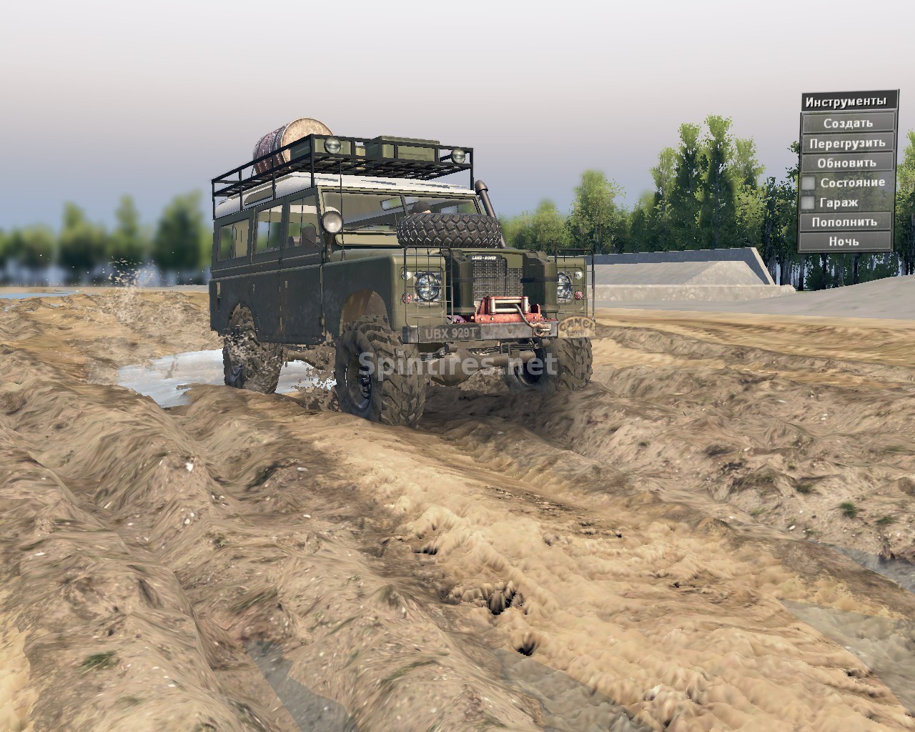 Land Rover series III v.02.06.16 для Spintires 03.03.16