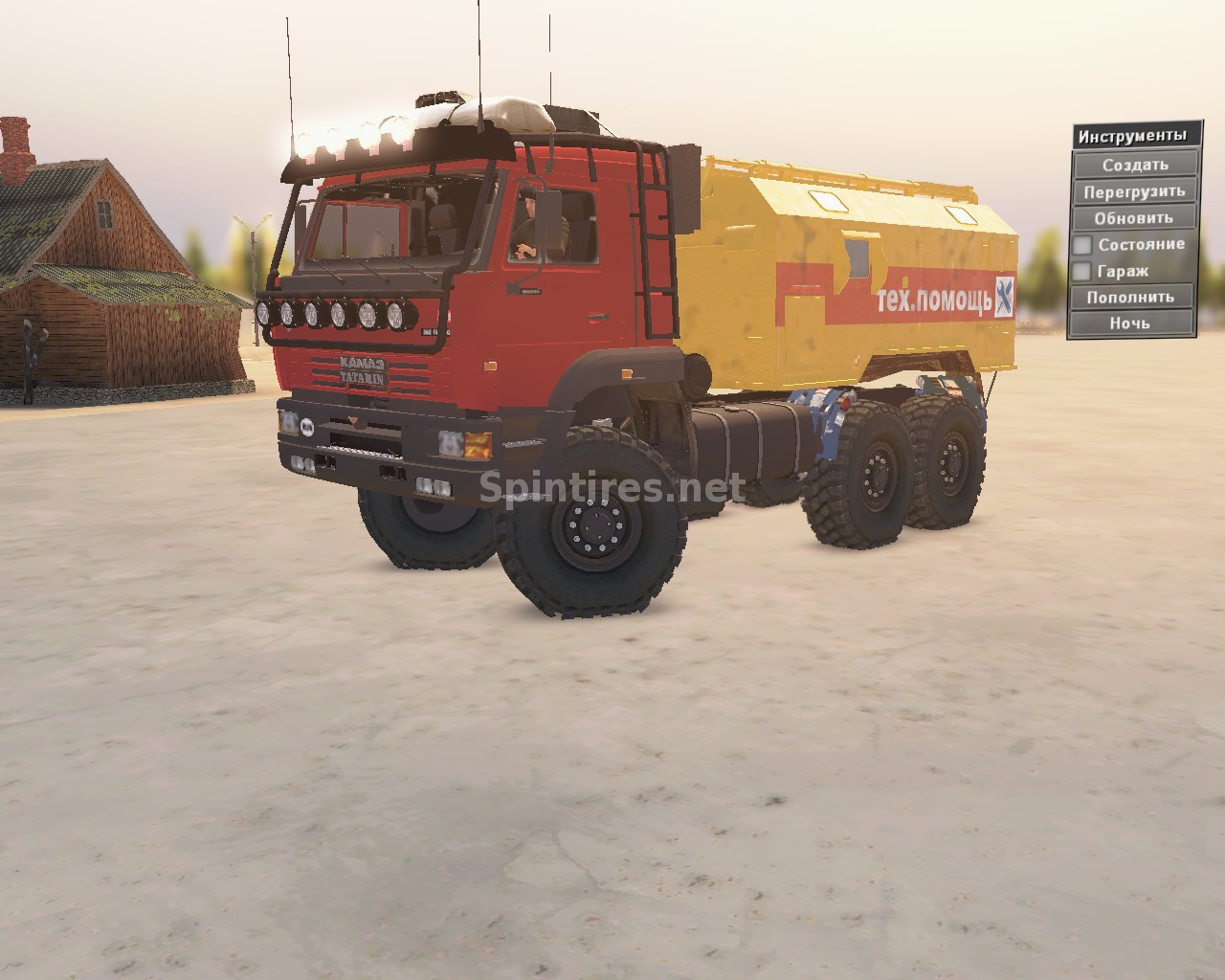 Камаз-65221 v.04.06.16 для Spintires 03.03.16