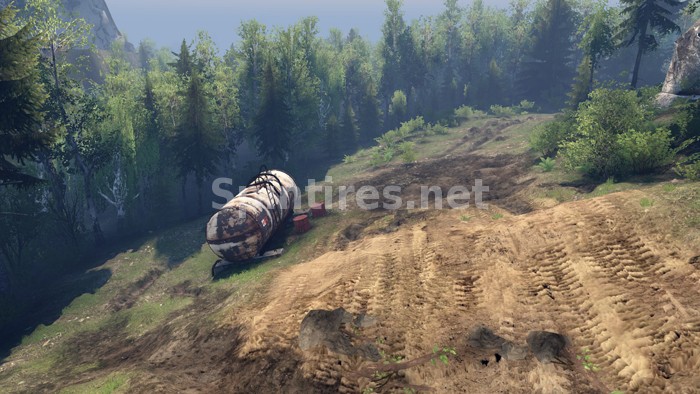 Карта «Plateau Hardcore» для Spintires 03.03.16