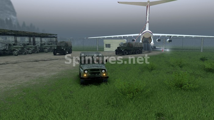 Карта «Скалы» 1.1 для Spintires 03.03.16