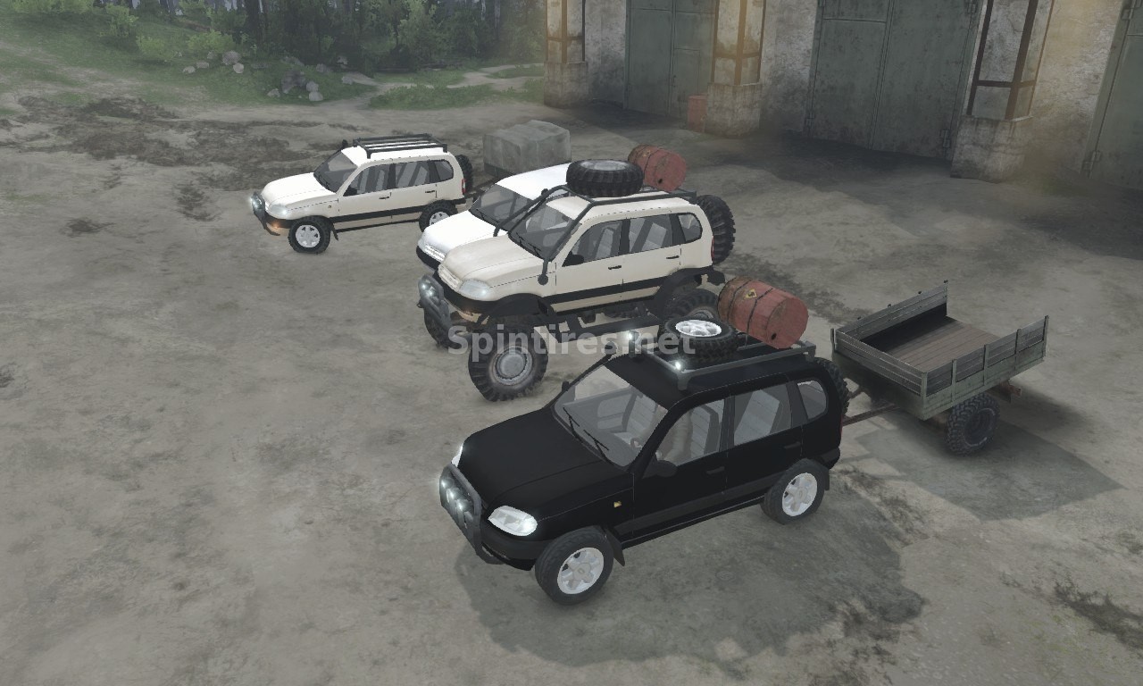 Chevrolet Niva Pack для Spintires 