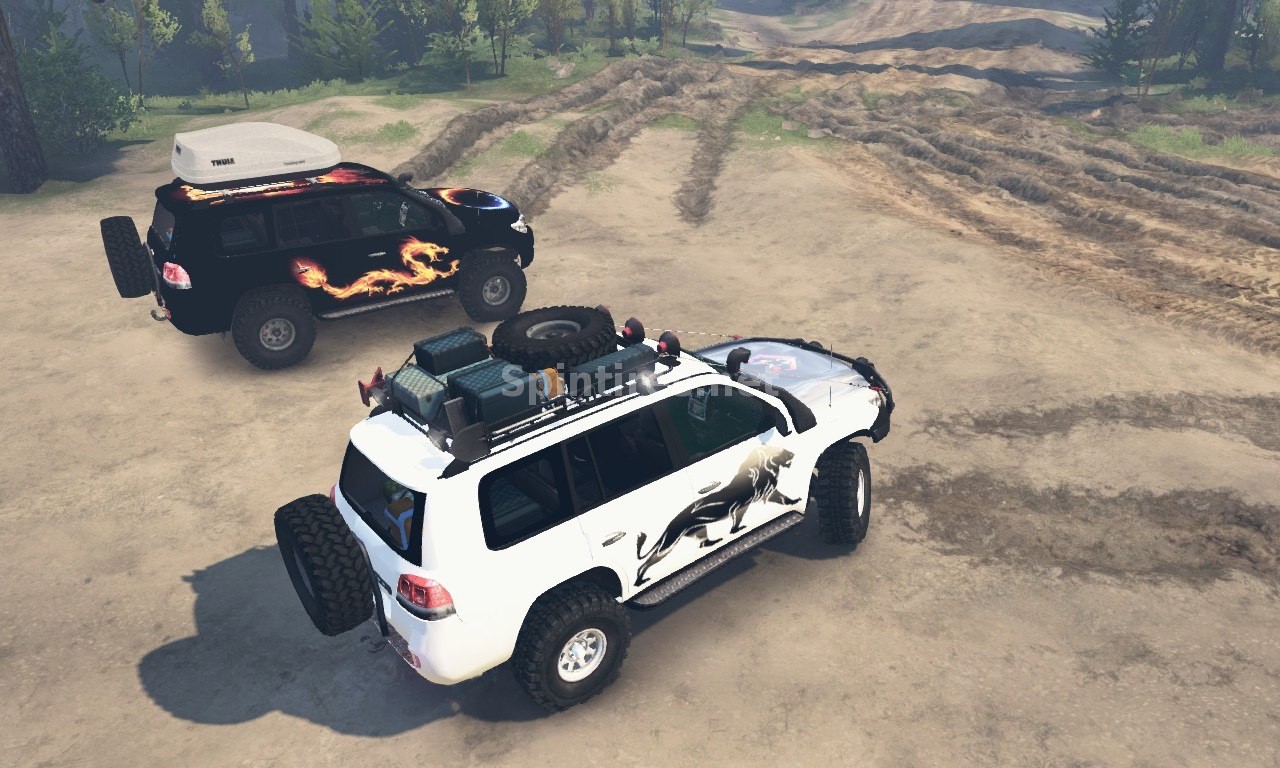 Land Cruiser 200 2008 для Spintires 03.03.16