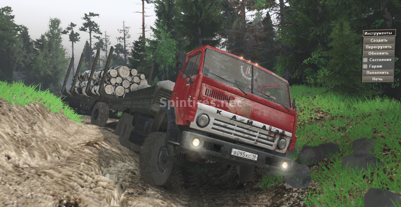 КамАЗ-54102 для Spintires 03.03.16