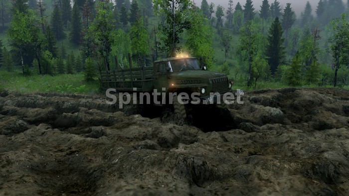 Карта «Ridge Map» для Spintires 03.03.16