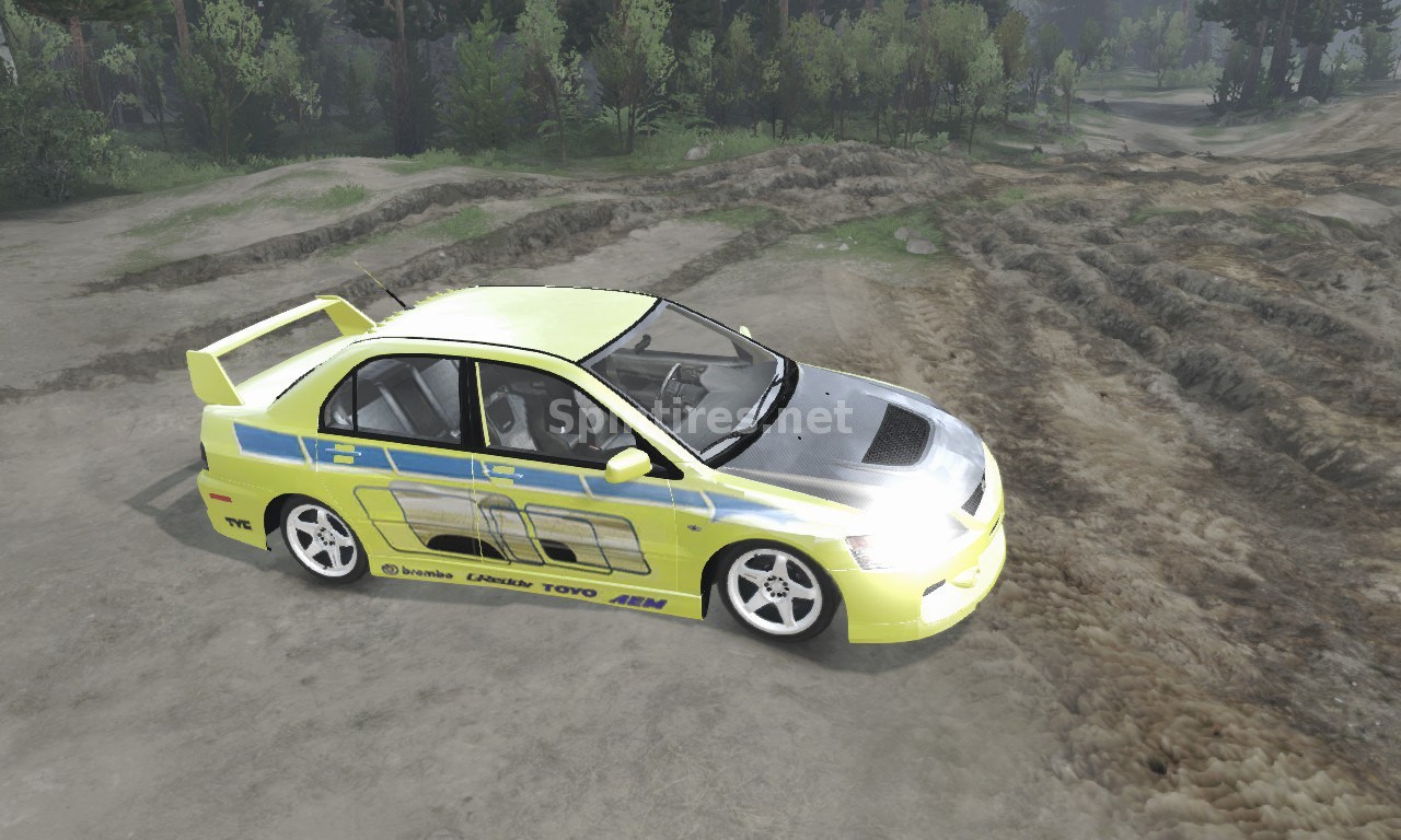 Mitsubishi Lancer Evo для Spintires 03.03.16