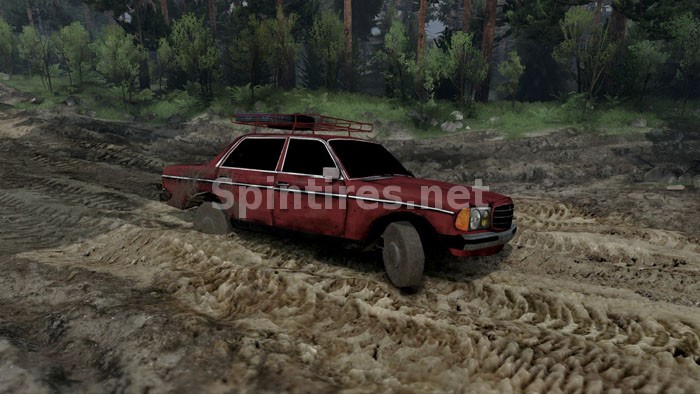 Mercedes 123D для Spintires 