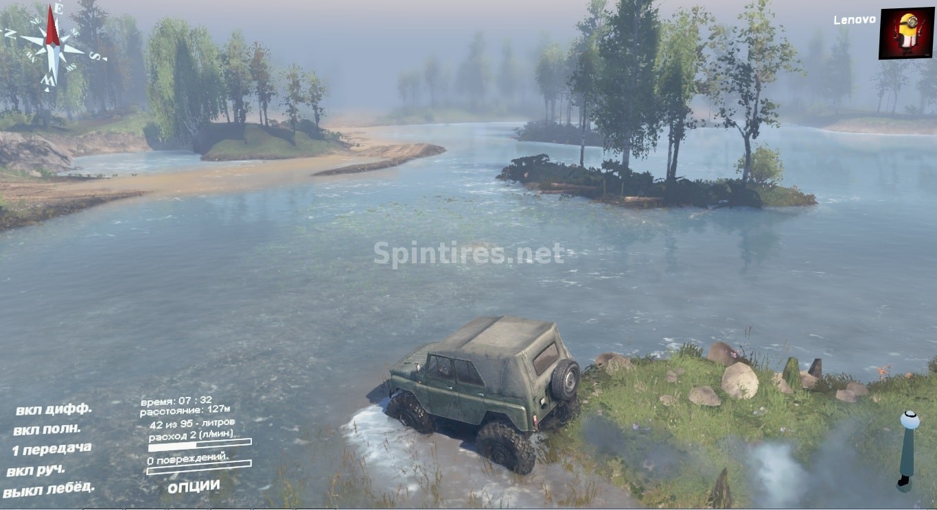 Корректирована камера для Spintires 03.03.16