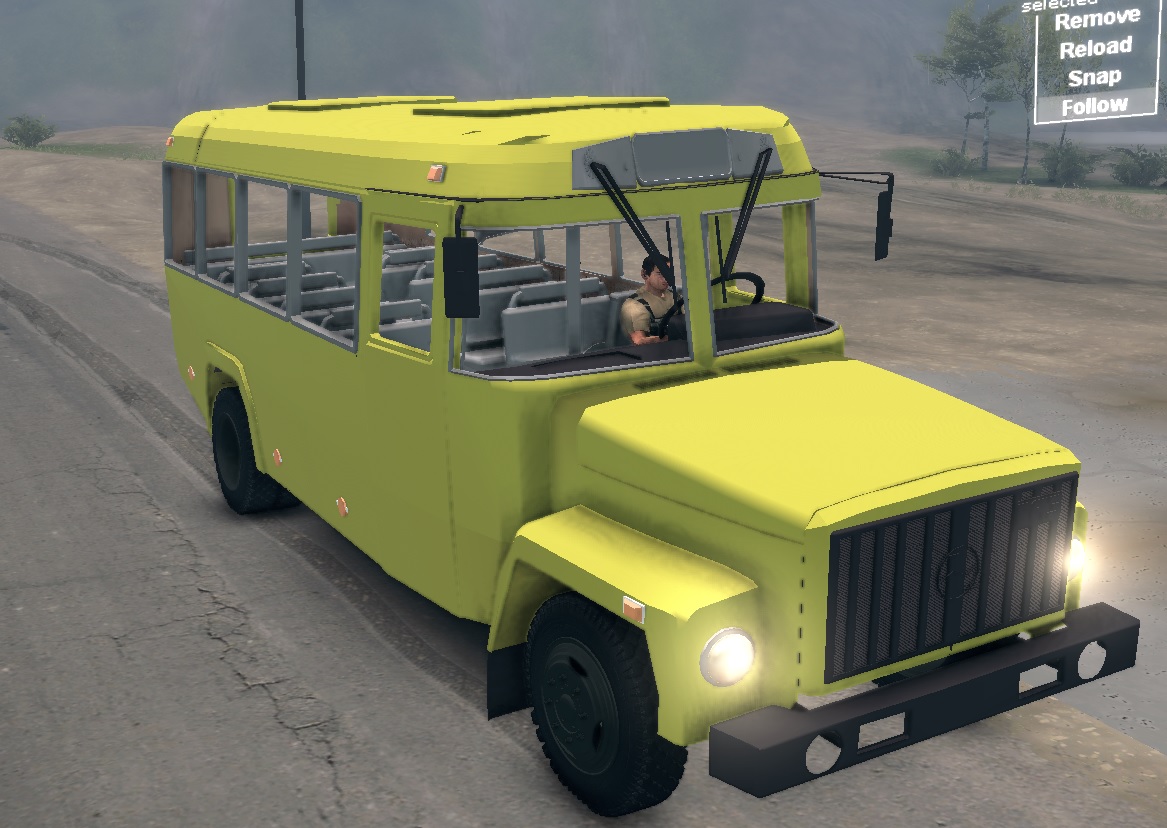 Мод КАВЗ для Spin Tires 2013 DEV DEMO. для Spintires 