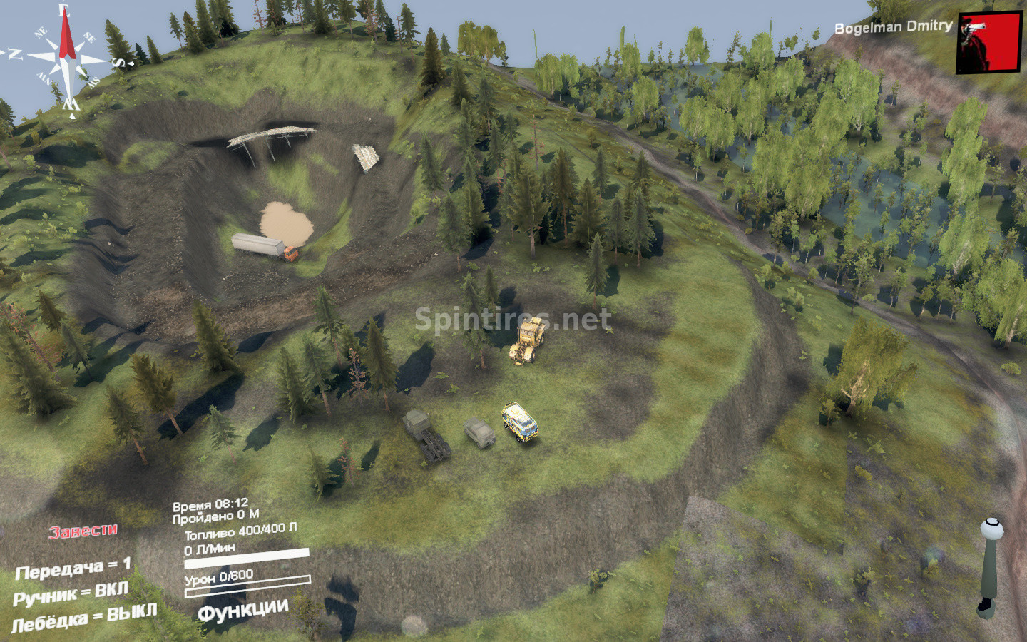 Карта «P9» Triple Pack версия 1.0 для Spintires 03.03.16