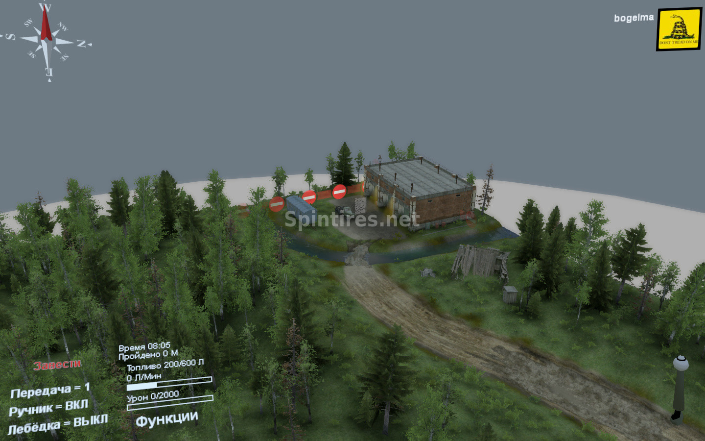Карта «Ron» версия 1.0 для Spintires 03.03.16