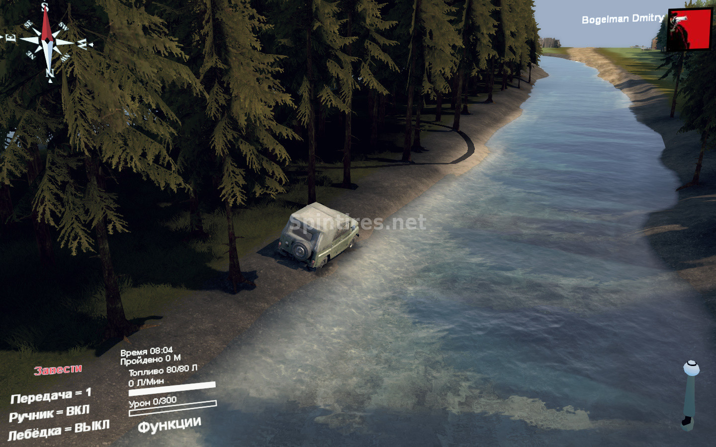 Карта «Saratak» версия 1.0 для Spintires 03.03.16