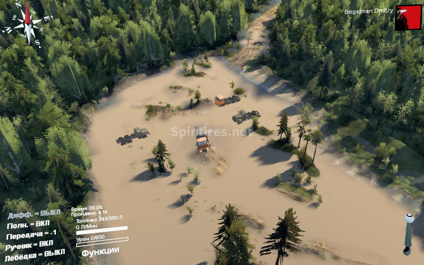 Карта «CCCP 3» версия 3.0 для Spintires 03.03.16
