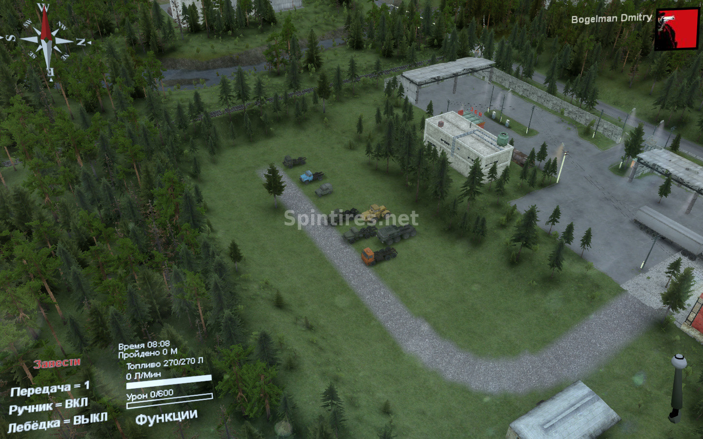 Карта «Cruiser Adventure» версия 1.1 для Spintires 03.03.16
