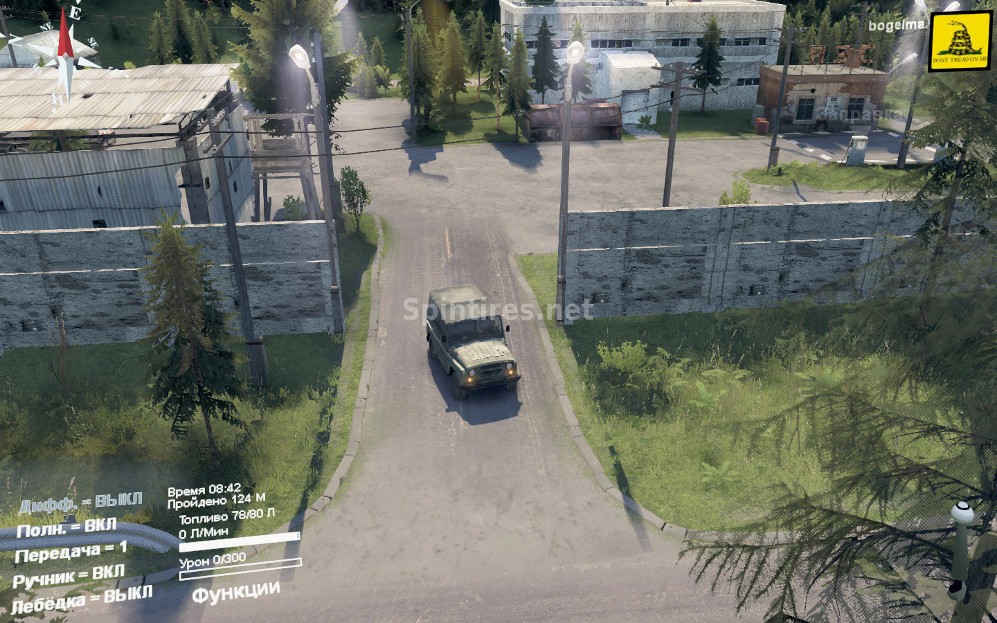 Карта «Cruiser Adventure» версия 1.0b для Spintires 03.03.16