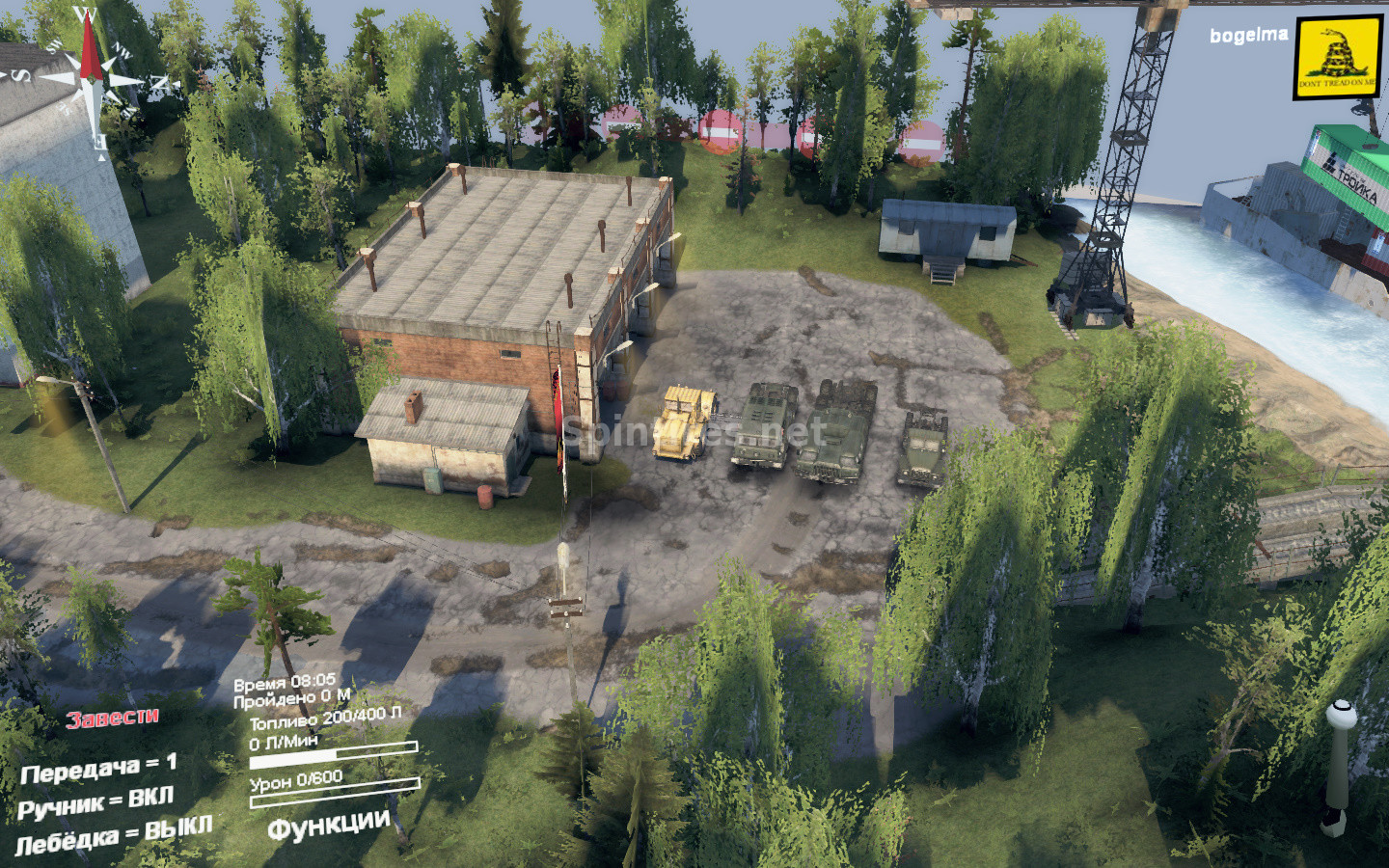 Карта «Очередной Рейс 2» версия 2.1 для Spintires 03.03.16
