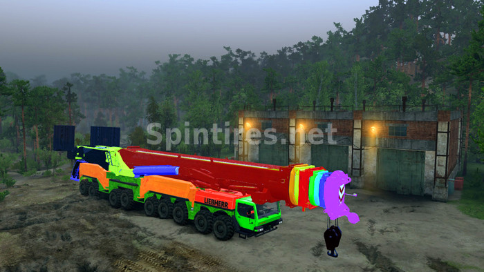 Liebherr LTM 11200 для Spintires 03.03.16