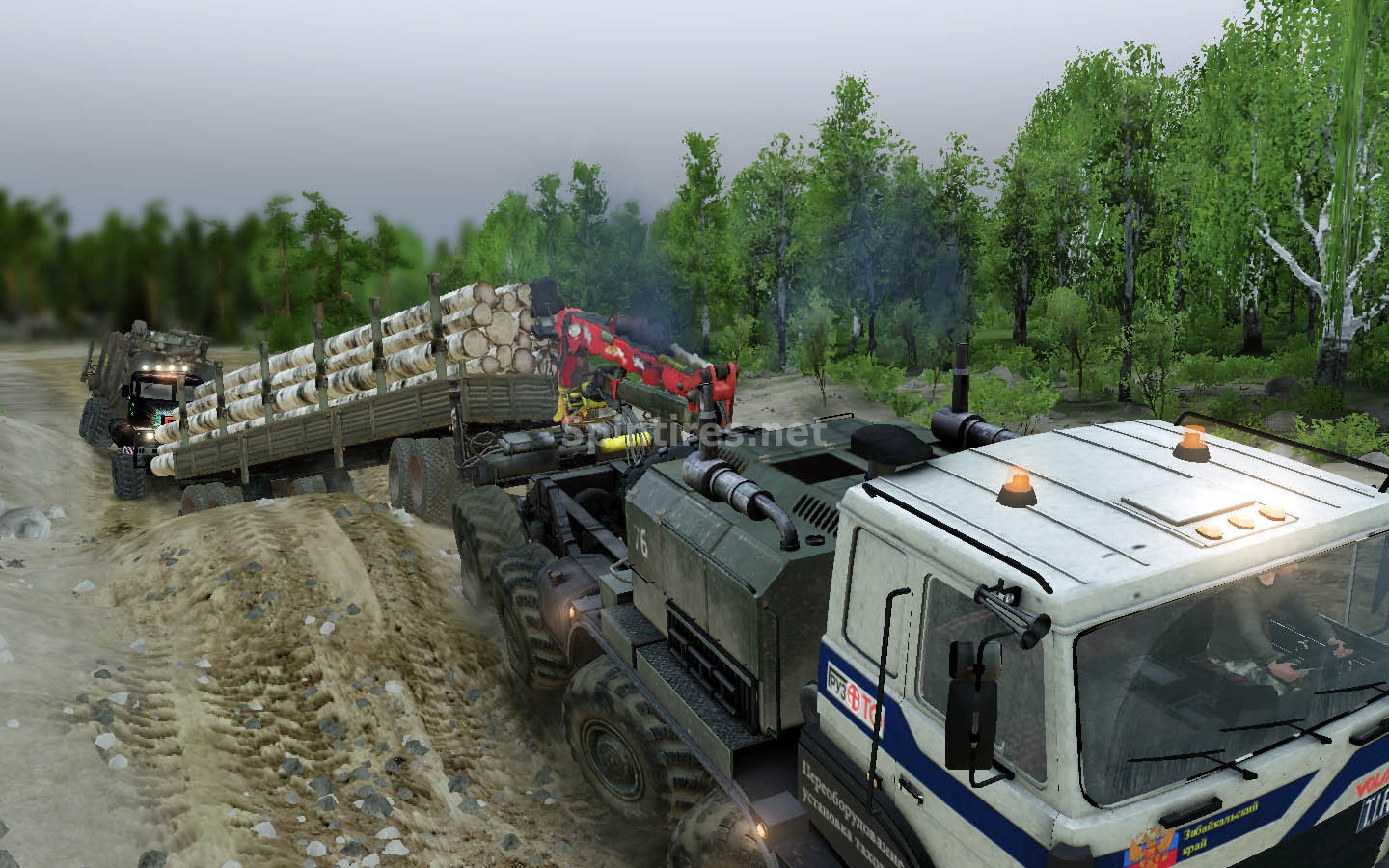 Карта «В гости к дедушке» версия 1.0 для Spintires 03.03.16